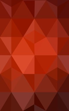 Üçgenler ve degrade origami tarzı oluşur koyu kırmızı köşeli tasarım deseni.