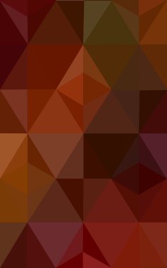 Üçgenler ve degrade origami tarzı oluşur çok renkli kırmızı, yeşil köşeli tasarım deseni.