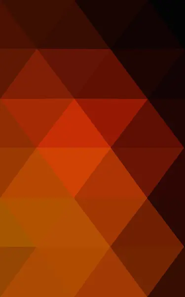 Σκούρο κόκκινο πολυγωνικό design pattern, που αποτελείται από τρίγωνα και κλίση στο στυλ του origami. — Φωτογραφία Αρχείου
