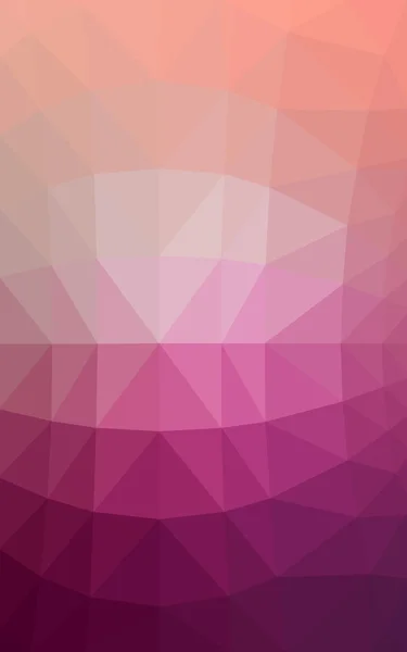 Patrón de diseño poligonal rosa claro, que consiste en triángulos y gradiente en estilo origami —  Fotos de Stock
