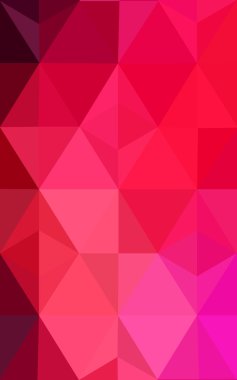 Üçgenler ve degrade origami tarzı oluşur koyu kırmızı köşeli tasarım deseni.