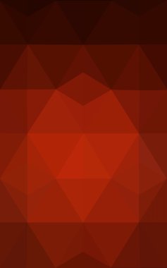 Üçgenler ve degrade origami tarzı oluşur koyu kırmızı köşeli tasarım deseni.