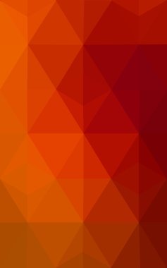 Üçgenler ve degrade origami tarzı oluşur koyu kırmızı köşeli tasarım deseni.