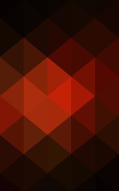 Üçgenler ve degrade origami tarzı oluşur koyu kırmızı köşeli tasarım deseni