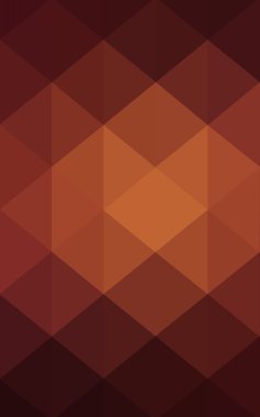 Üçgenler ve degrade origami tarzı oluşur koyu kırmızı köşeli tasarım deseni