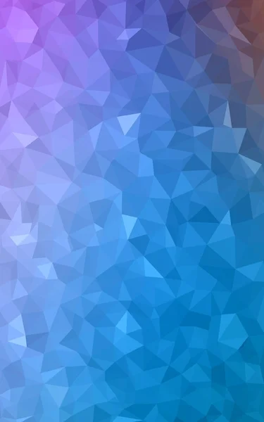 Patrón de diseño poligonal rosa claro, azul, que consiste en triángulos y gradiente en estilo origami — Foto de Stock