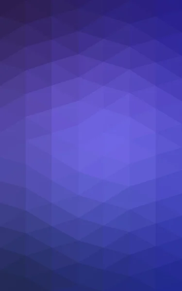Modèle polygonal violet clair, qui se composent de triangles et de dégradés dans le style origami — Photo