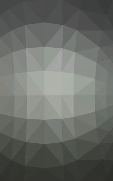 Light gray polygonal design pattern,which consist of triangles and gradient in origami style — Stock Photo, Image