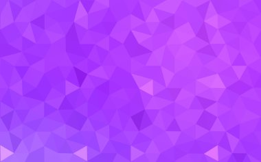 Üçgenler ve degrade origami tarzı oluşur mor kenarlı tasarım deseni.