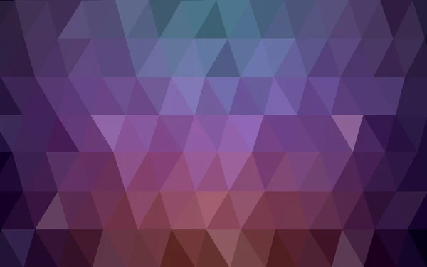 深粉色，绿色多边形设计模式，三角形和梯度的折纸样式组成的 — 图库矢量图片