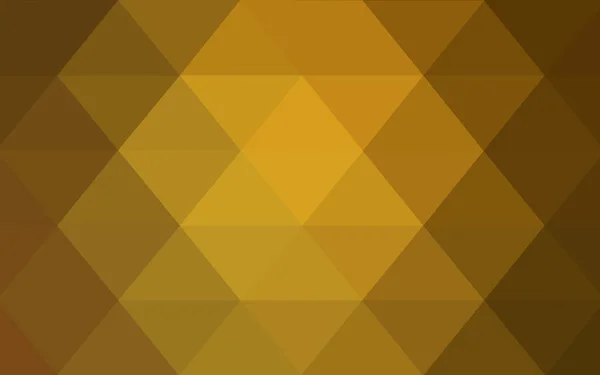 Wzorzec ciemny pomarańczowy projekt wielokąta, który składa się z trójkątów i gradientu w stylu origami — Wektor stockowy