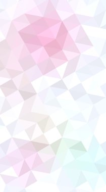Üçgenler ve degrade origami tarzı oluşur çok renkli pembe, sarı poligonal tasarım illüstrasyon.
