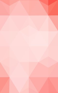 Üçgenler ve degrade origami tarzı oluşur kırmızı köşeli tasarım deseni.