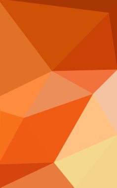 Üçgenler ve degrade origami tarzı oluşur çok renkli kırmızı, sarı, turuncu poligonal tasarım deseni.