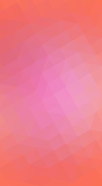 Hangi üçgenler ve degrade origami tarzı oluşur poligonal tasarlamak, pembe.