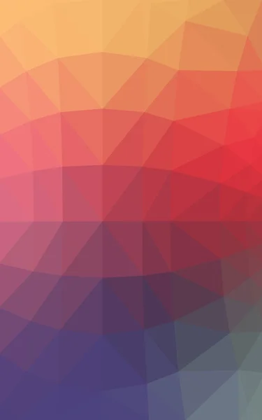 Patrón de diseño poligonal multicolor claro, que consiste en triángulos y gradiente en estilo origami — Foto de Stock
