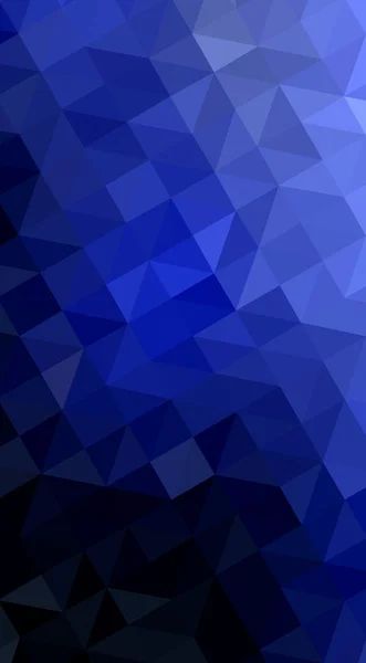 Иллюстрация темно-синего многоугольного дизайна, состоящего из треугольников и фигурок в стиле Мбаппе . — стоковое фото