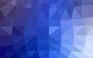 Pembe, mavi köşeli tasarım deseni, hangi üçgenler ve degrade origami tarzında oluşan ışık