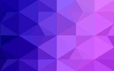 Üçgenler ve degrade origami tarzı oluşur çok renkli mor, pembe poligonal tasarım deseni.