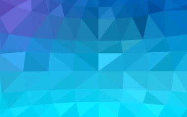 Pembe, mavi köşeli tasarım deseni, hangi üçgenler ve degrade origami tarzında oluşan ışık