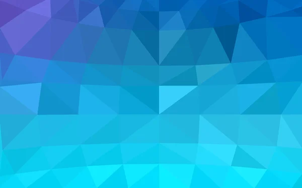 Ljus rosa, blå polygonal designmönster, som består av trianglar och lutningen i origami stil — Stock vektor