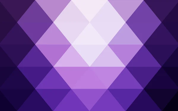 Ljus lila polygonal designmönster, som består av trianglar och lutningen i origami stil — Stock vektor