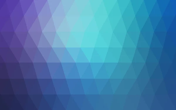 Light pink, blue polygonal design pattern, which consist of triangles and gradient in origami style — стоковый вектор