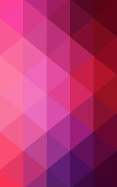 Темно-фиолетовый, розовый многоугольный рисунок, состоящий из треугольников и градиента в стиле оригами — стоковое фото