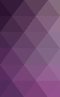 Üçgenler ve degrade origami tarzı oluşur mor kenarlı tasarım deseni.