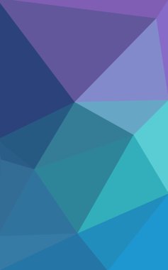 Üçgenler ve degrade origami tarzı oluşur çok renkli pembe, mavi köşeli tasarım deseni.