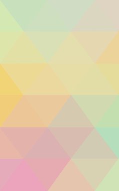 Üçgenler ve degrade origami tarzı oluşur çok renkli köşeli tasarım deseni.