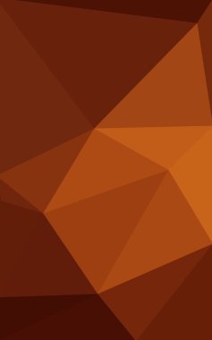 Üçgenler ve degrade origami tarzı oluşur kırmızı köşeli tasarım deseni.