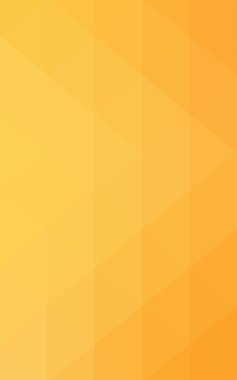 Üçgenler ve degrade origami tarzında oluşan hafif sarı poligonal tasarım deseni