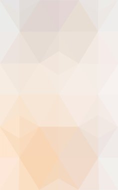 Degrade, arka planda origami stil ve üçgen oluşur turuncu poligonal desen.