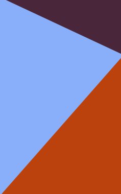 Üçgenler ve degrade origami tarzında oluşan ışık mavi, kırmızı kenarlı tasarım desen