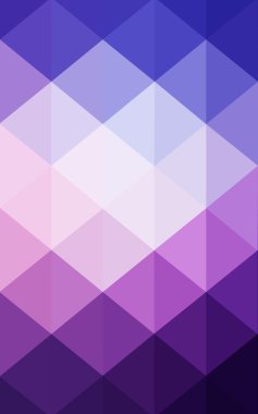 Üçgenler ve degrade origami tarzında oluşan hafif mor poligonal tasarım deseni