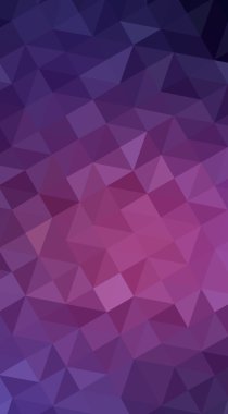 Üçgenler ve degrade origami tarzı oluşur çok renkli koyu mor, pembe poligonal tasarım illüstrasyon.