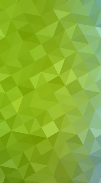 Green polygonal design illustration, which consist of triangles and gradient in origami style.