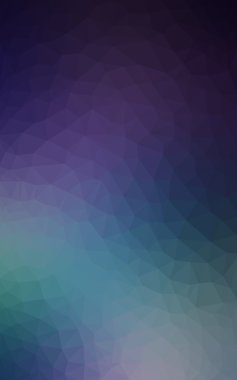 Üçgenler ve degrade origami tarzı oluşur koyu pembe, mavi köşeli tasarım deseni