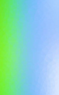 Açık mavi, poligonal tasarım deseni, yeşil üçgenler ve degrade origami tarzı hangi oluşur