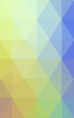 Üçgenler ve degrade origami tarzı oluşur çok renkli köşeli tasarım deseni.