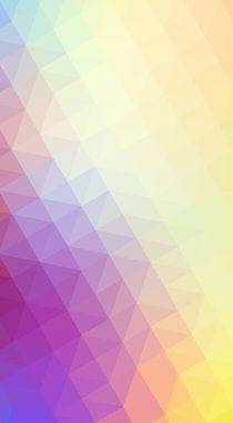 Üçgenler ve degrade origami tarzı oluşur çok renkli köşeli tasarım illüstrasyon.