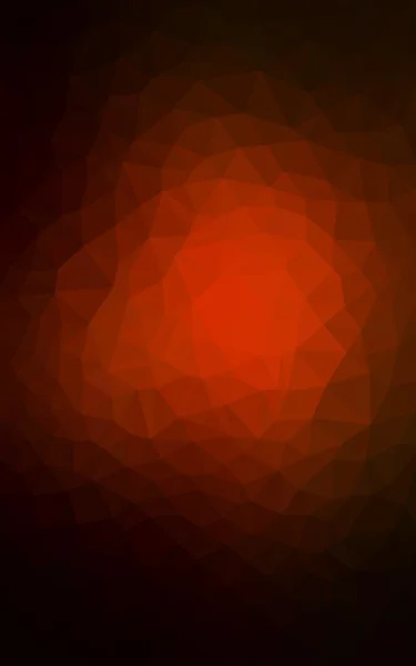 Ciemny czerwony wielokątne wzór, który składa się z trójkątów i gradientu w stylu origami — Zdjęcie stockowe