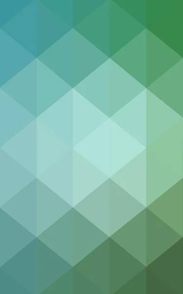 삼각형 및 종이 접기 스타일에서 그라데이션을 이루어져 있는 밝은 녹색 다각형 디자인 패턴 — 스톡 사진