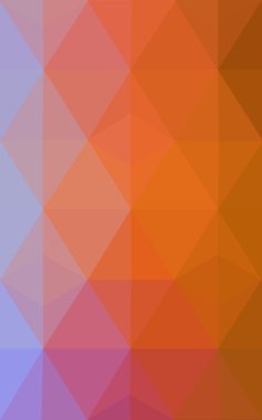 Üçgenler ve degrade origami tarzı oluşur çok renkli köşeli tasarım deseni.