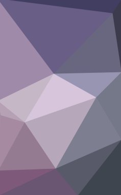 Üçgenler ve degrade origami tarzı oluşur mor kenarlı tasarım deseni.