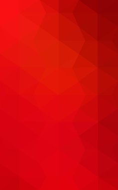 Üçgenler ve degrade origami tarzı oluşur kırmızı köşeli tasarım deseni.