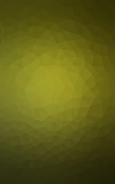 Light green polygonal design pattern,which consist of triangles and gradient in origami style — Stock Photo, Image