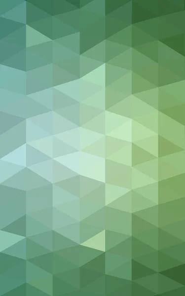 Üçgenler ve degrade origami tarzında oluşan ışık yeşil köşeli tasarım deseni — Stok fotoğraf