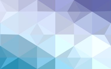 Üçgenler ve degrade origami tarzı oluşur çok renkli pembe, mavi köşeli tasarım deseni.